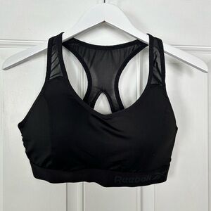 Reebok Black Racerback Sports Bra